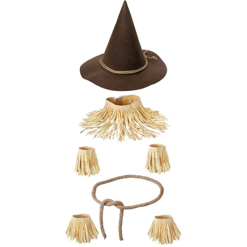 6328 Scarecrow Costume Accessoriess Adults,Scarecrow Hat